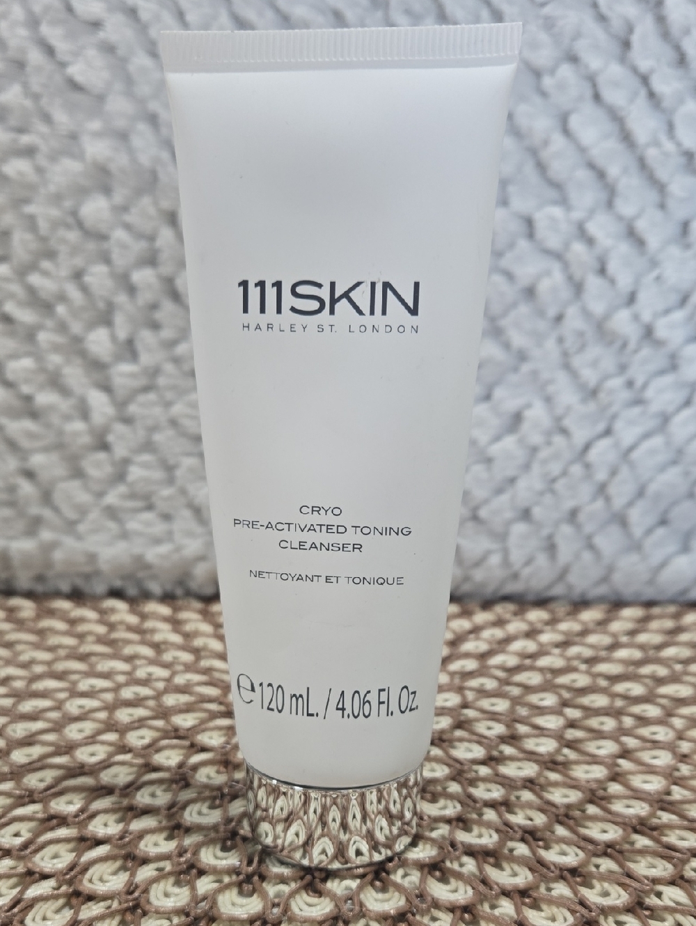 111SKIN Cryo Pre-Activated Toning Cleanser - White & Silver